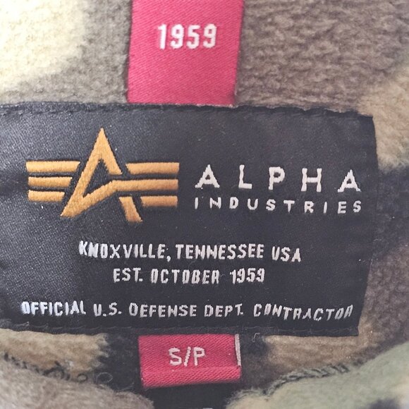 Mens Winter Outdoor Warm Soft Cozy Fleece Green Brown Camo Cowl Neck Sweater S - Picture 11 of 15